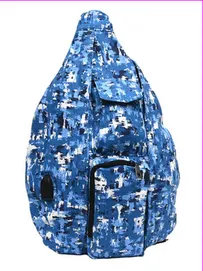 Anti Theft Rucksack Cammablue  50143