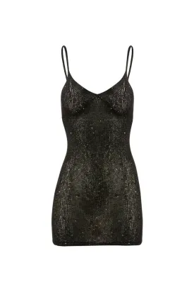 Asta Resort Delilah Mini Dress in Black