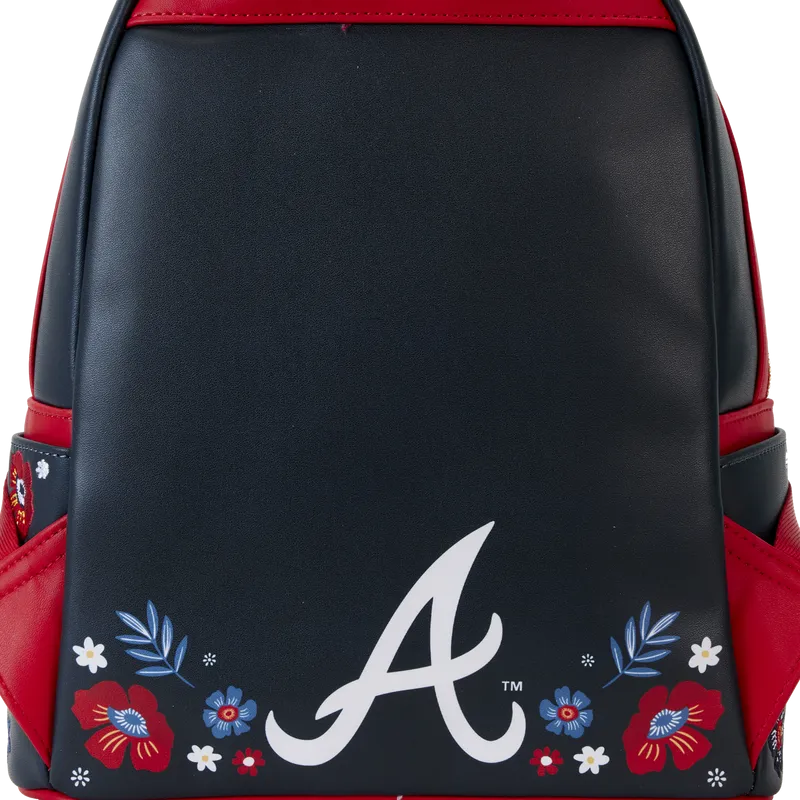 Atlanta Braves - MLB Floral Mini Backpack