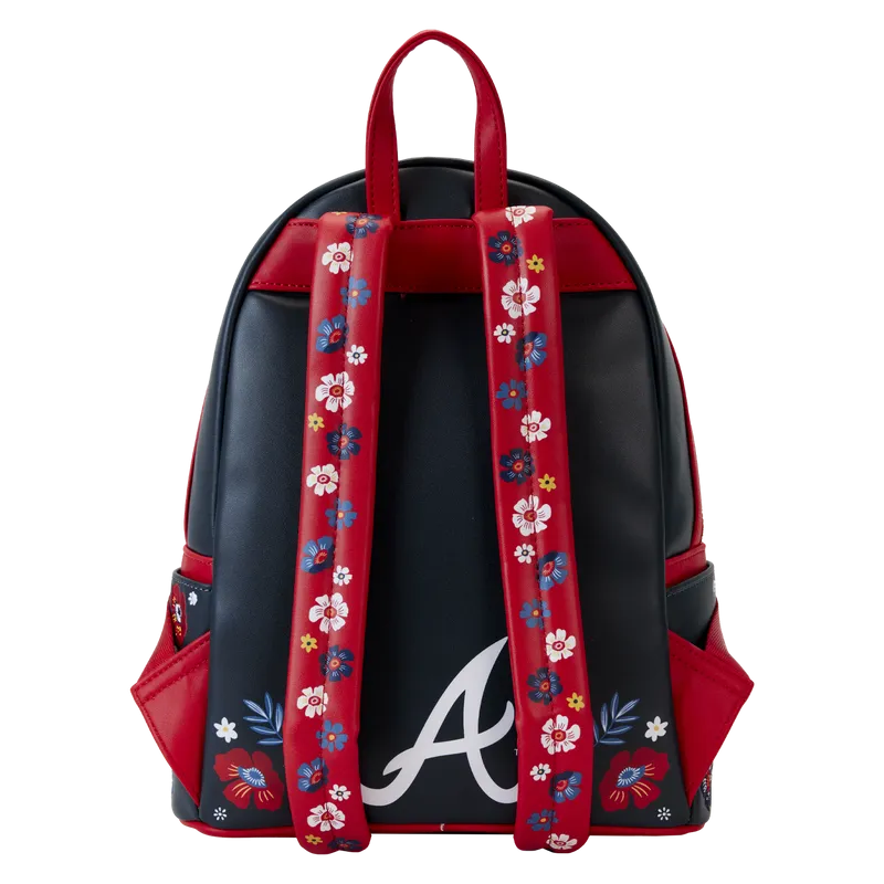 Atlanta Braves - MLB Floral Mini Backpack