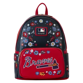 Atlanta Braves - MLB Floral Mini Backpack