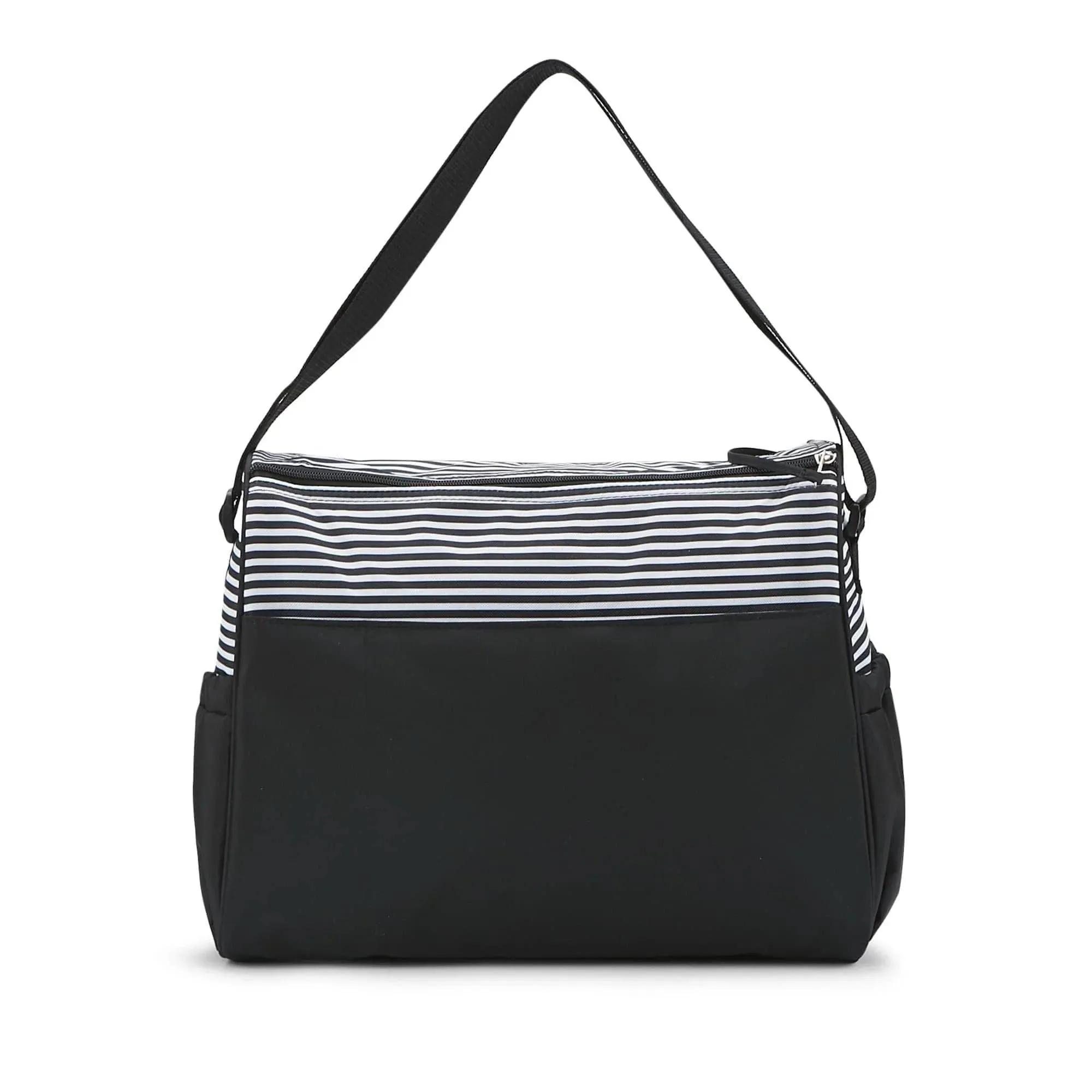 Babyboom Stripes Messenger Diaper Bag