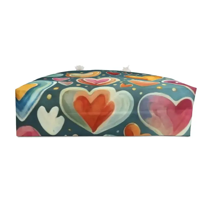 Bold Dipaliz Colorful Hearts Weekender Bag