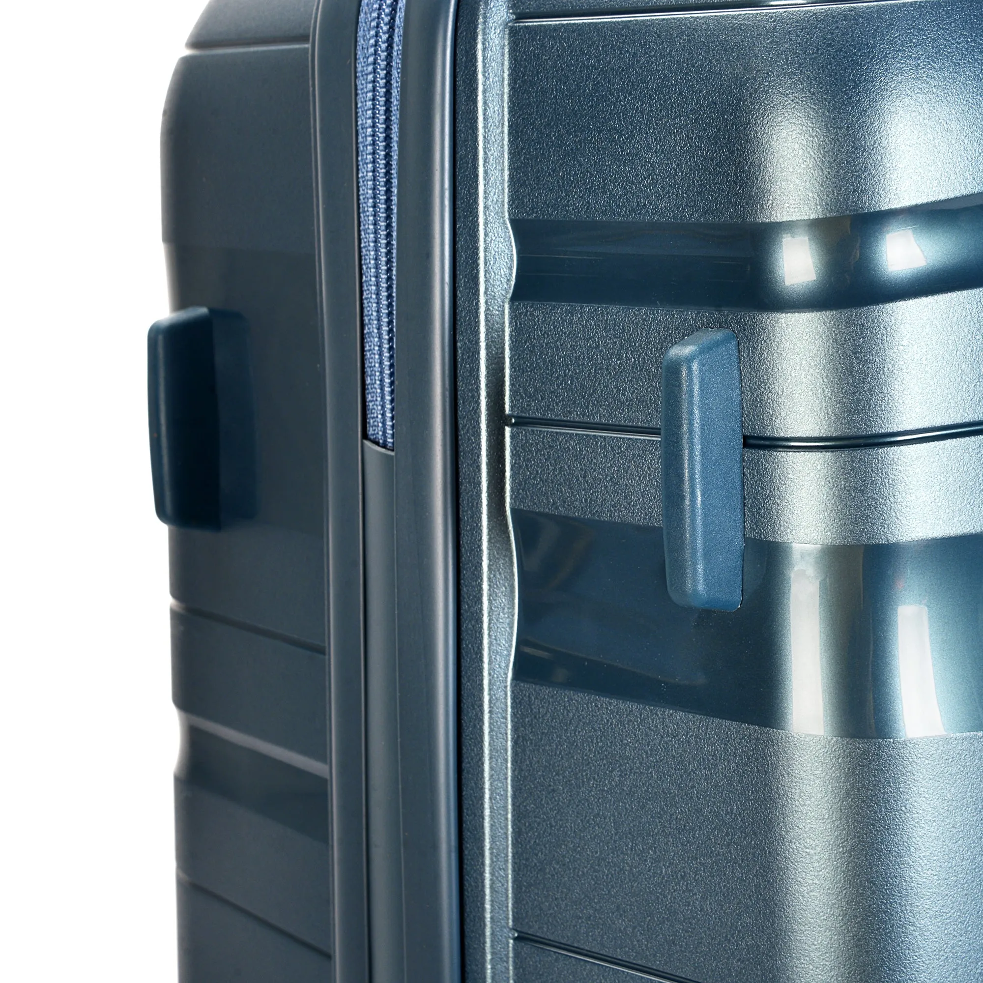 Bontour 'Flow' 4-wheeled suitcase with TSA lock, Medium Size  66x45x28 , Ice blue