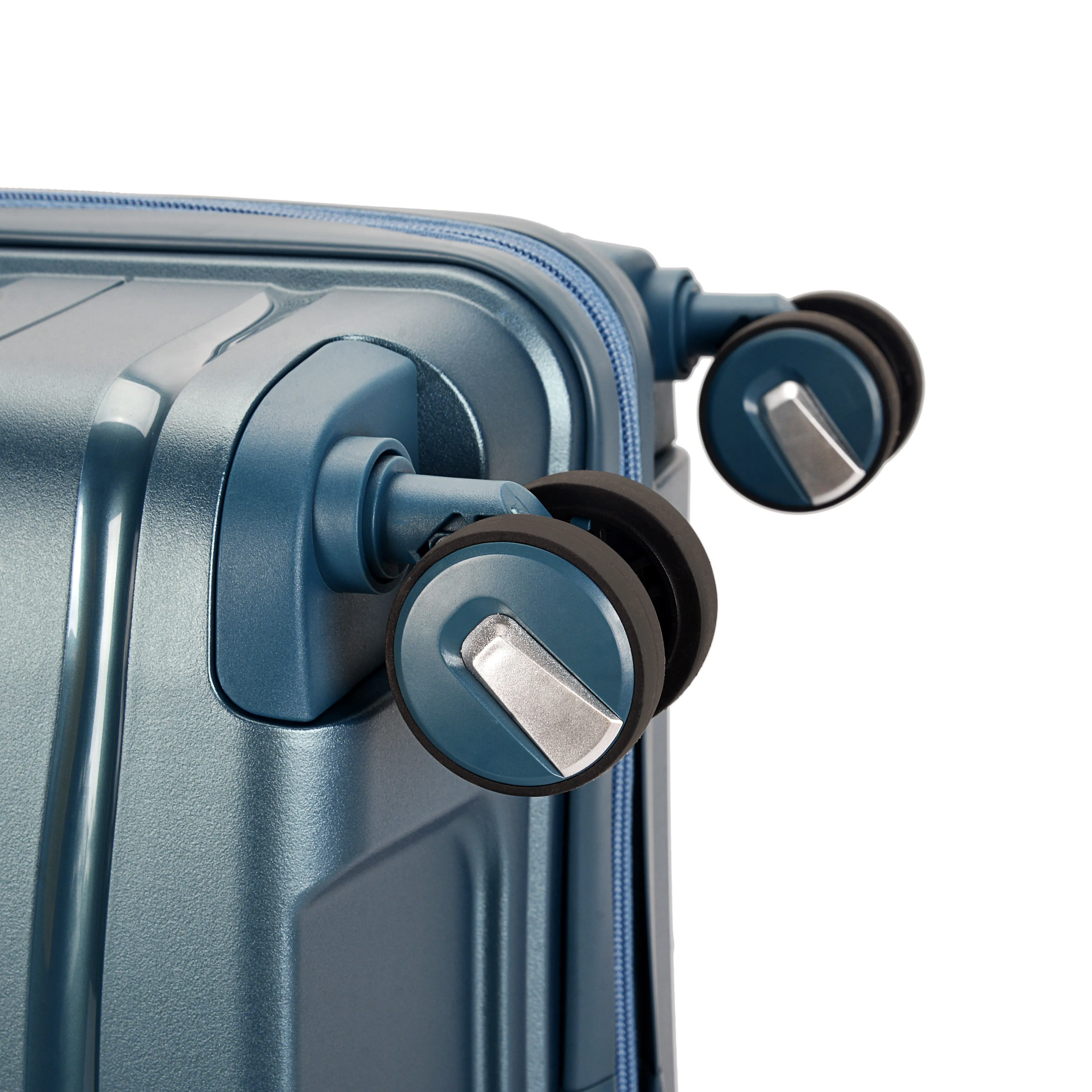 Bontour 'Flow' 4-wheeled suitcase with TSA lock, Medium Size  66x45x28 , Ice blue