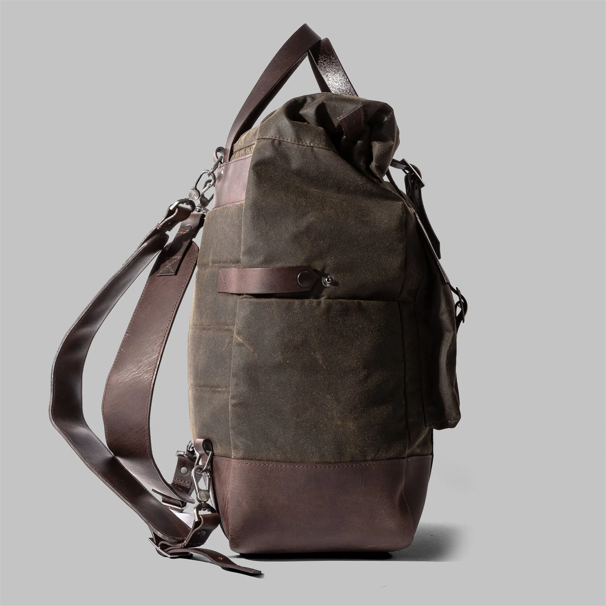Brocton Olive Green Rucksack