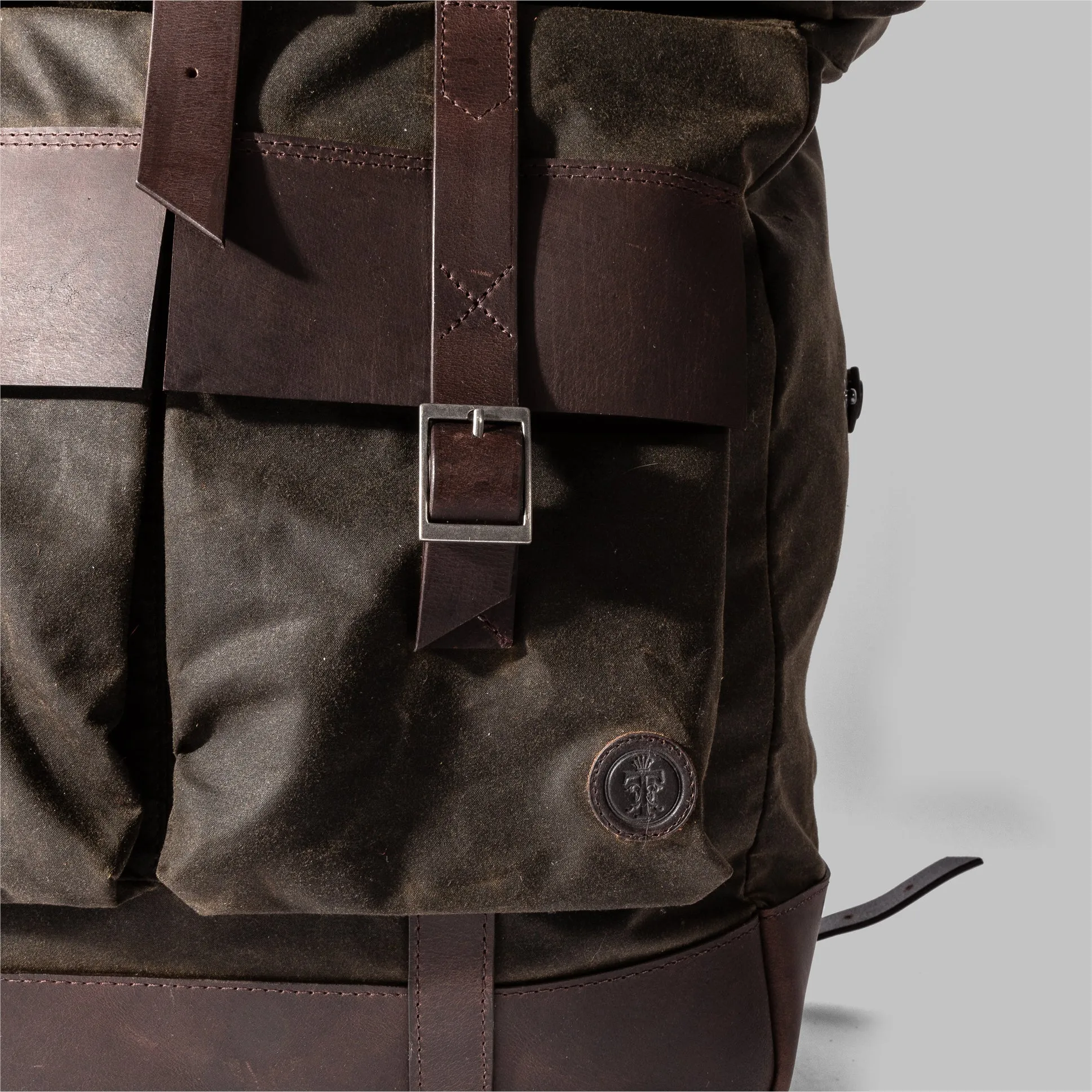 Brocton Olive Green Rucksack