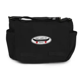 Canvas Carry-All Diaper Baby Bag with Skateboard Art, By Crazy Baby Clothing