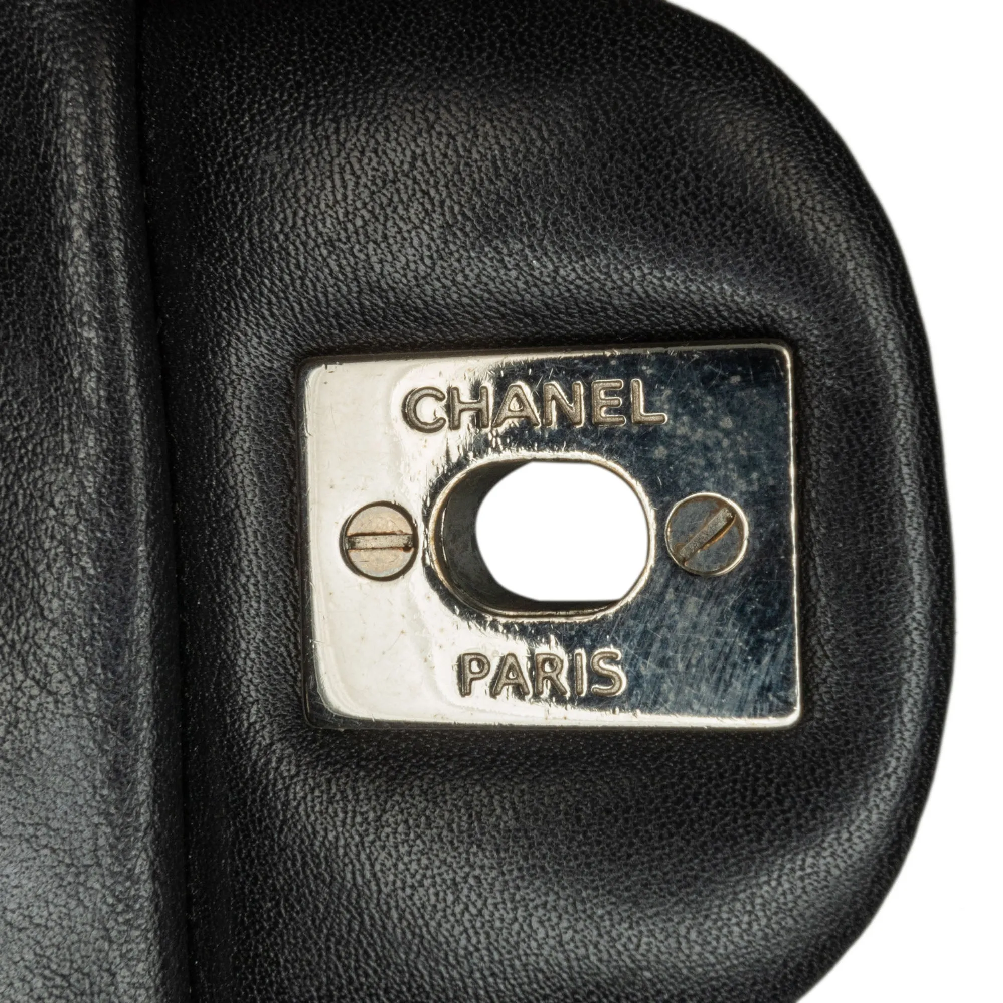 CHANEL Mini Rectangular Classic Patent Single New Black