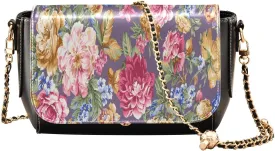 Crossbody Bags for Women Trendy Women's Black Shoulder Bag Small PU Leather Flap Cross Body Bag Handbags