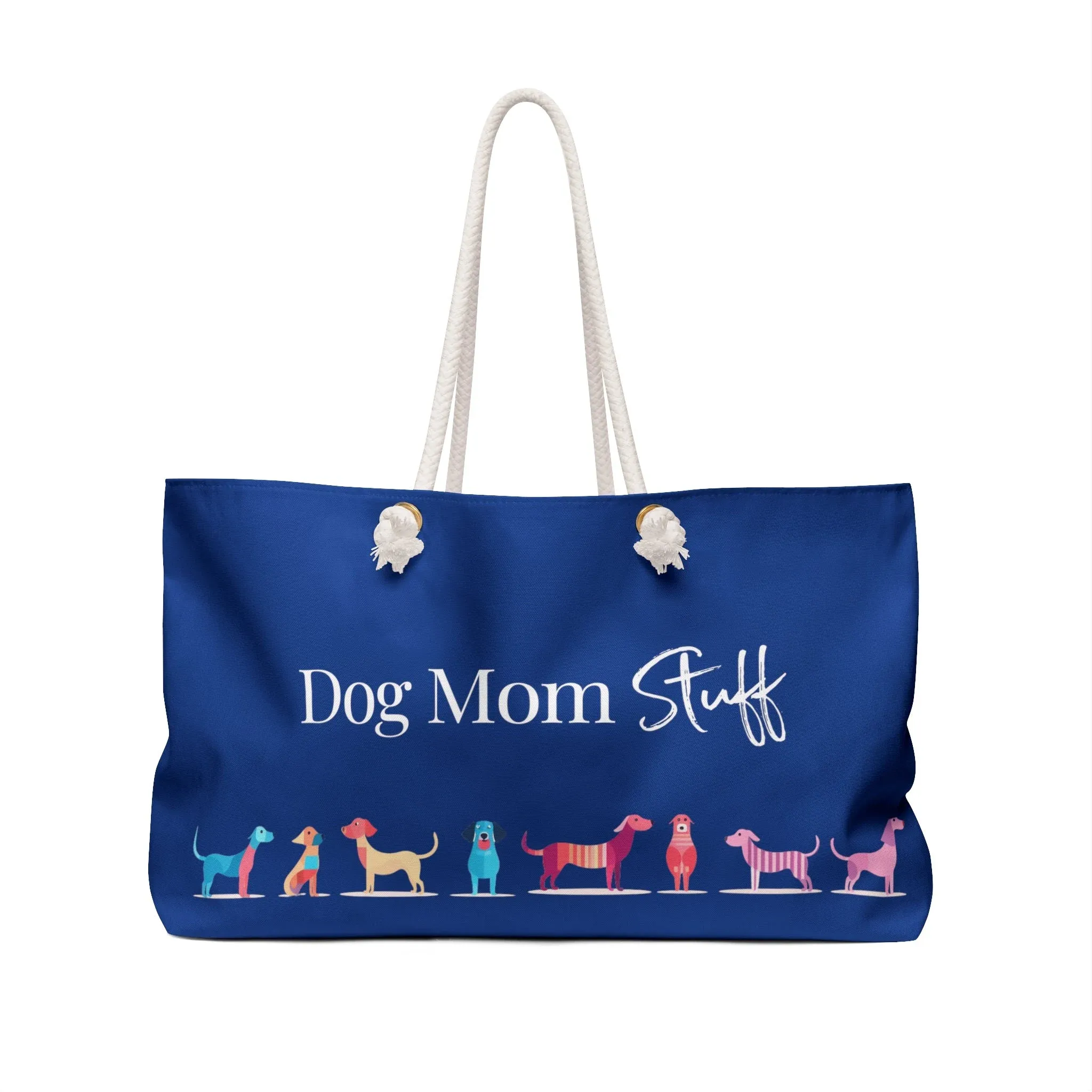 Dog Mom Stuff Weekender Bag | 6 Colors