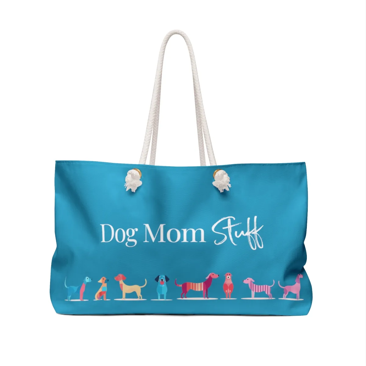 Dog Mom Stuff Weekender Bag | 6 Colors