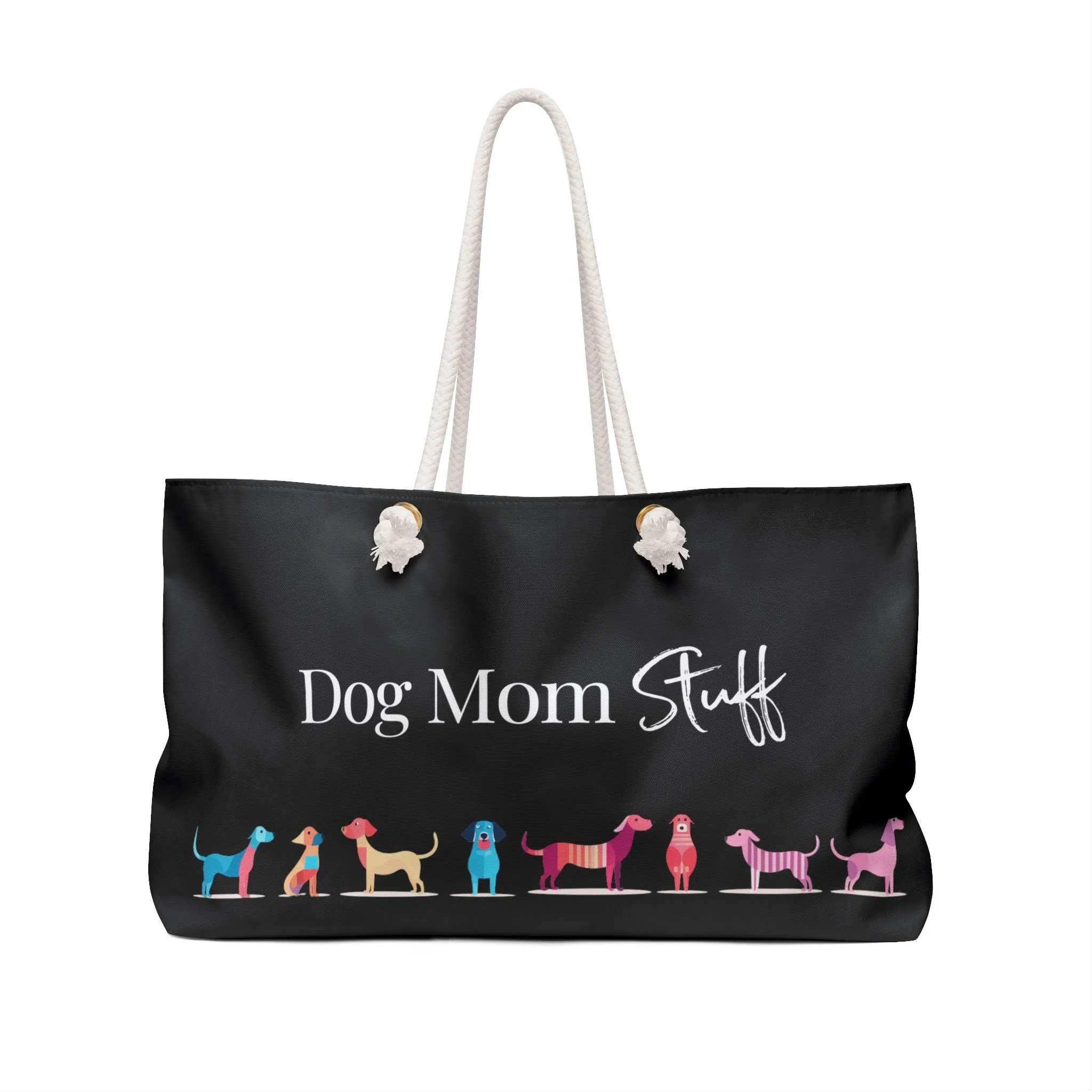 Dog Mom Stuff Weekender Bag | 6 Colors