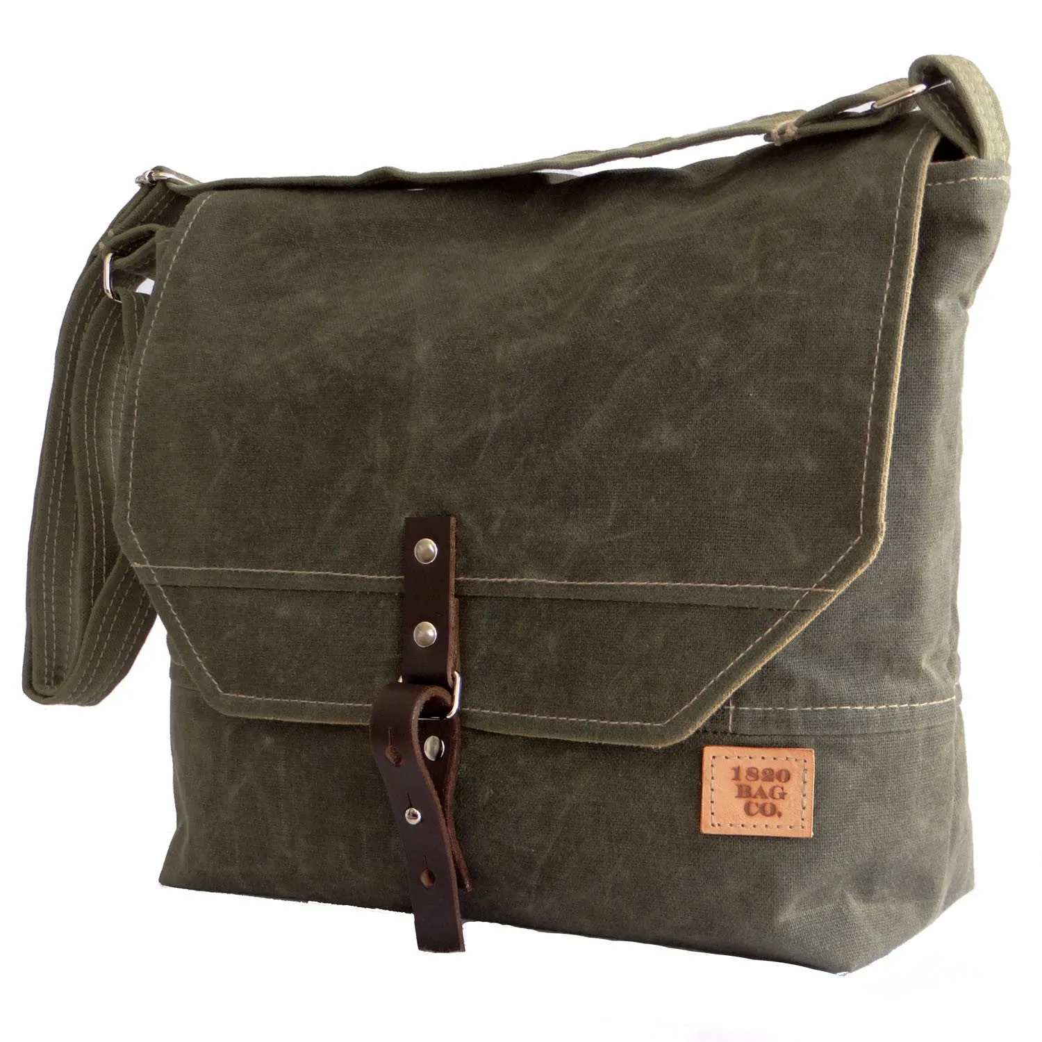 Englewood Waxed Canvas Mens Field Bag