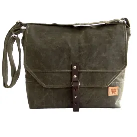 Englewood Waxed Canvas Mens Field Bag