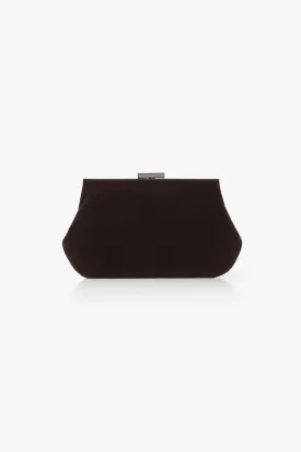 Gaby Velvet Clutch