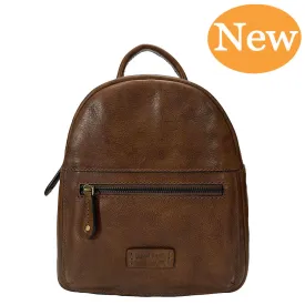 Gianni Conti Smart Leather Rucksack - Style: 9440556 - Tan
