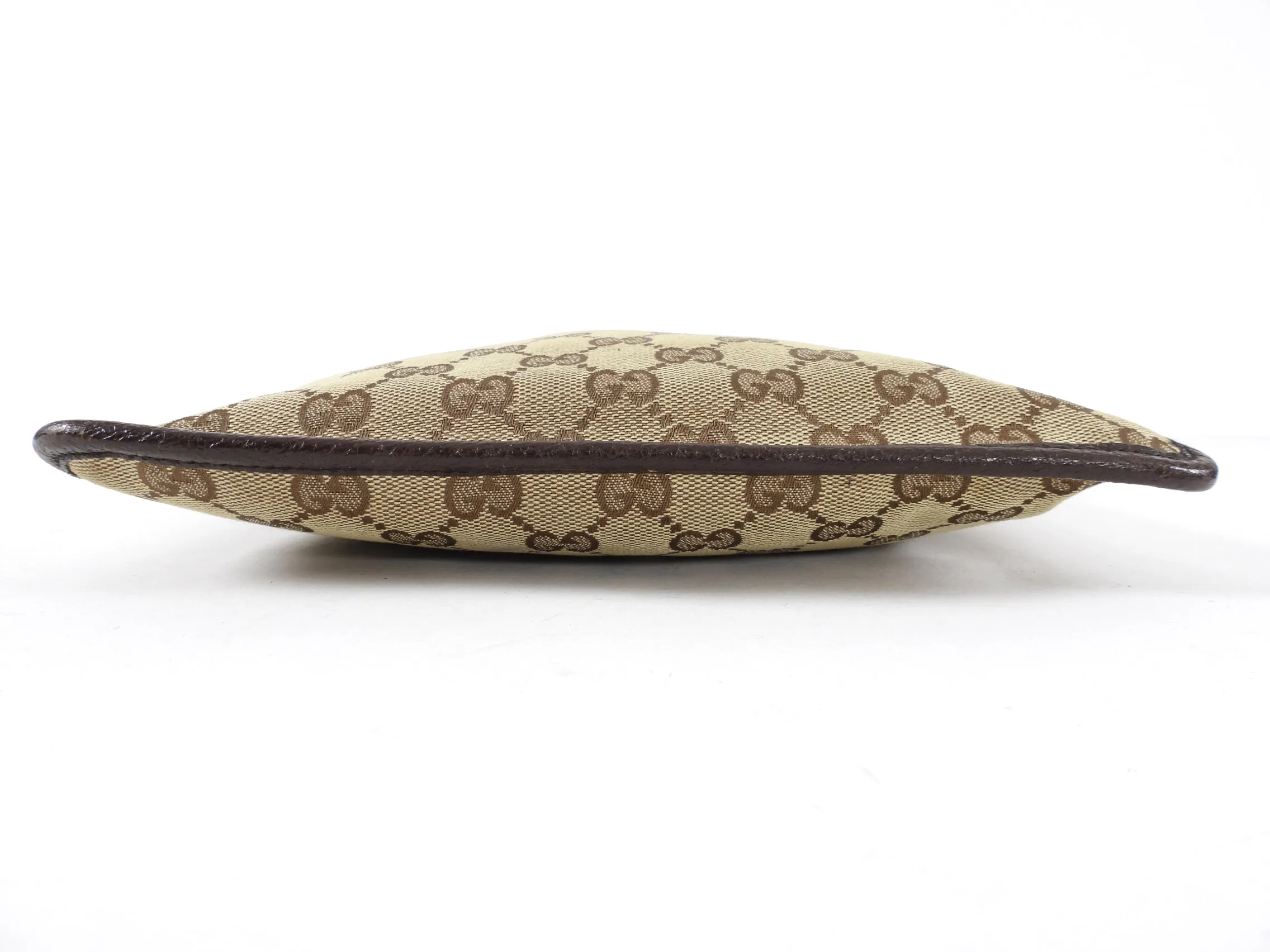 Gucci Monogram Canvas Small Crossbody Messenger Bag