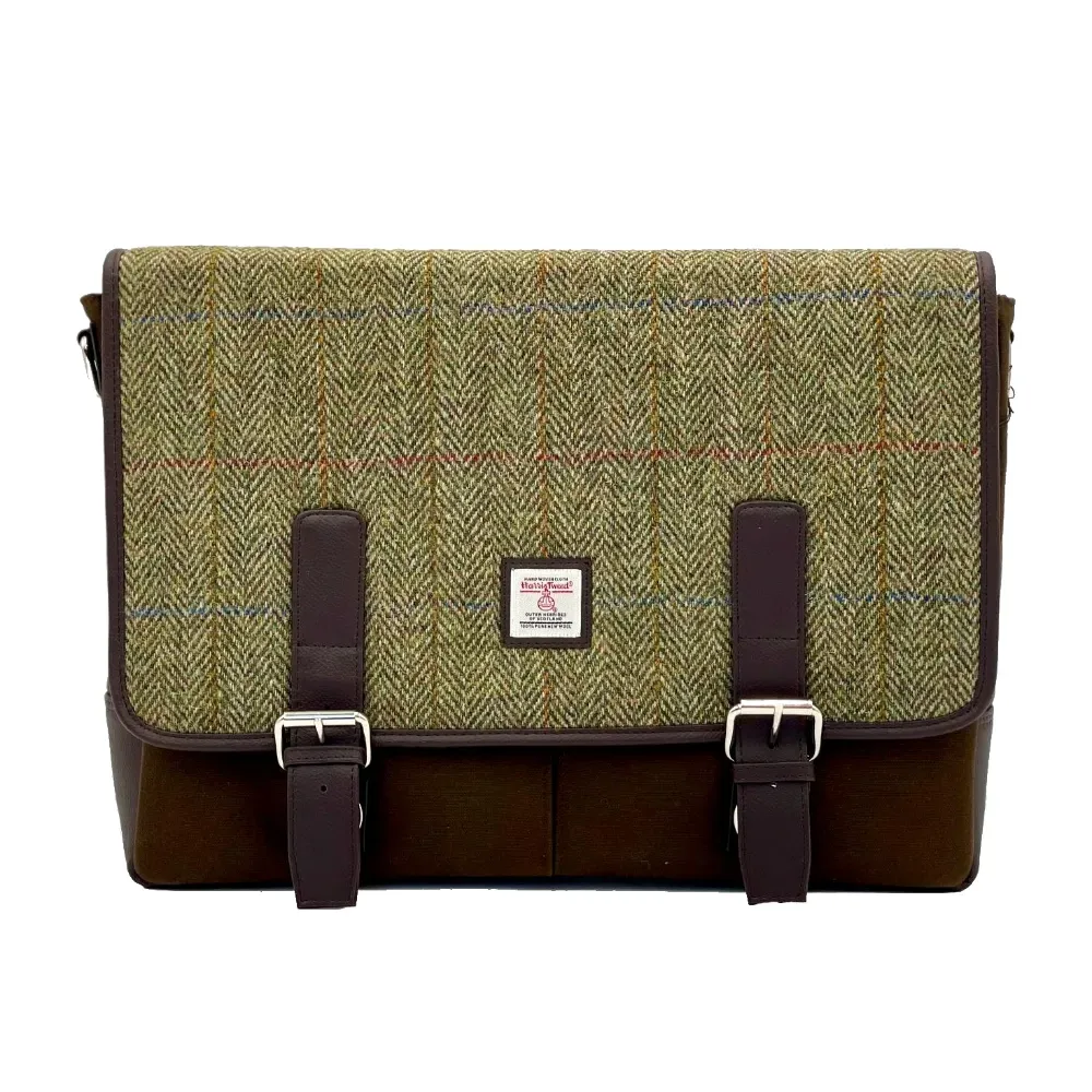 Harris Tweed Messenger Bag