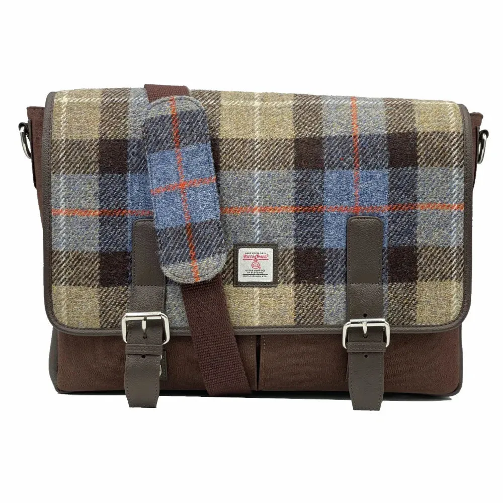 Harris Tweed Messenger Bag