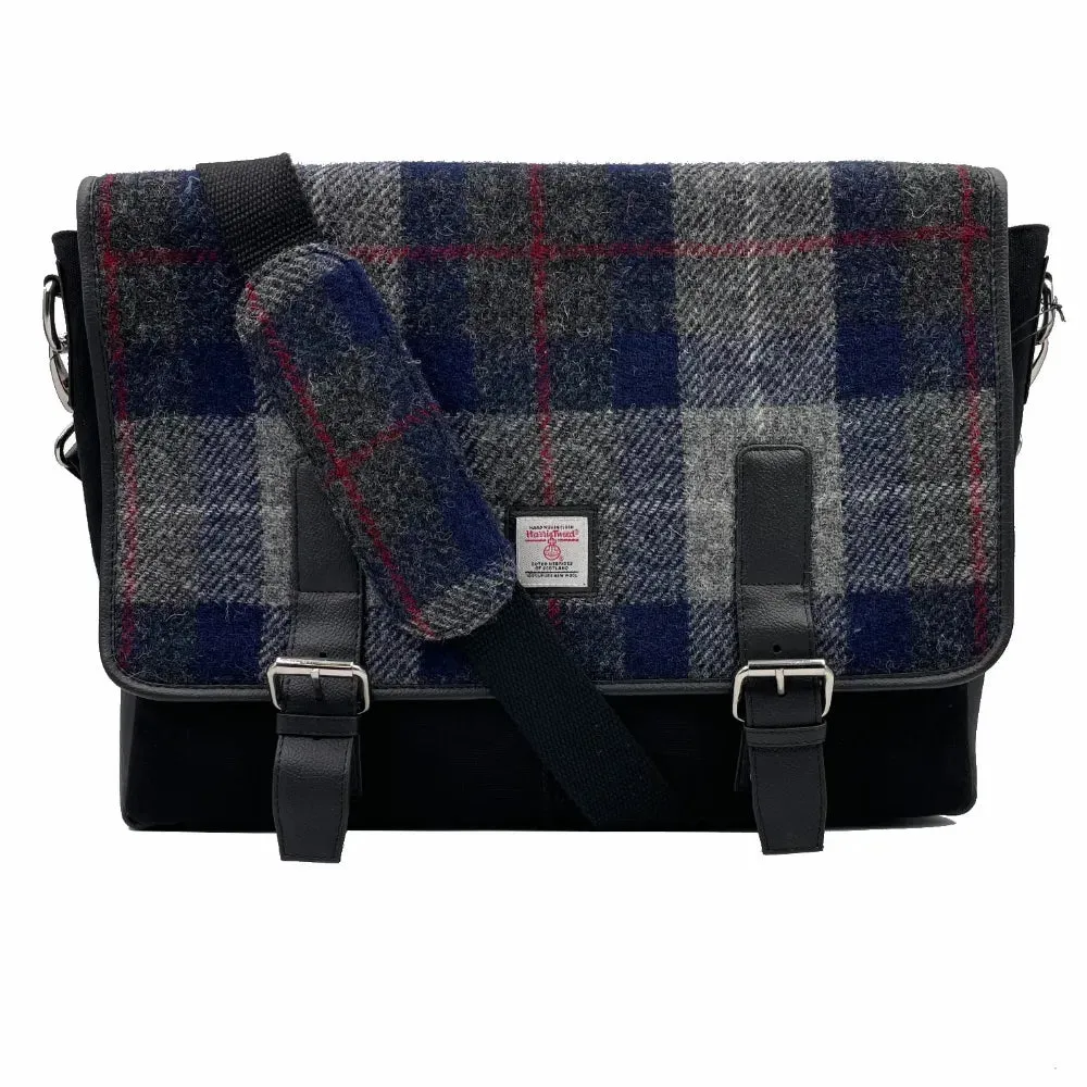 Harris Tweed Messenger Bag