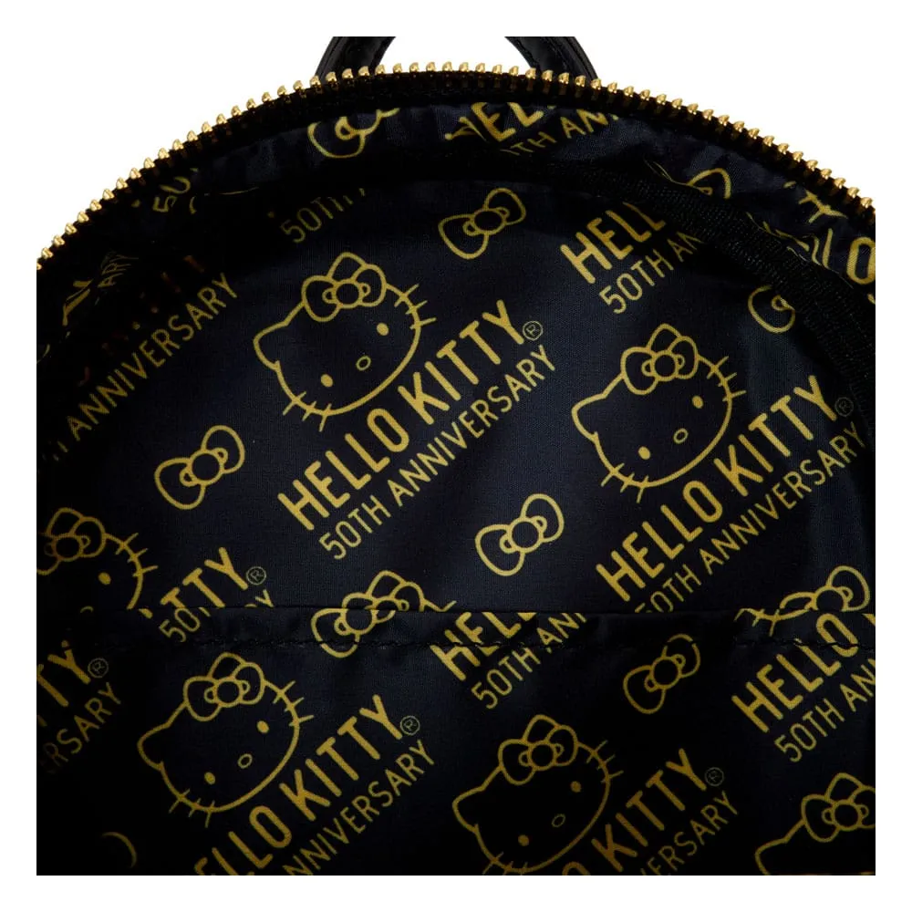 Hello Kitty 50Th Anniversary By Loungefly Mini Backpack Metallic Gold