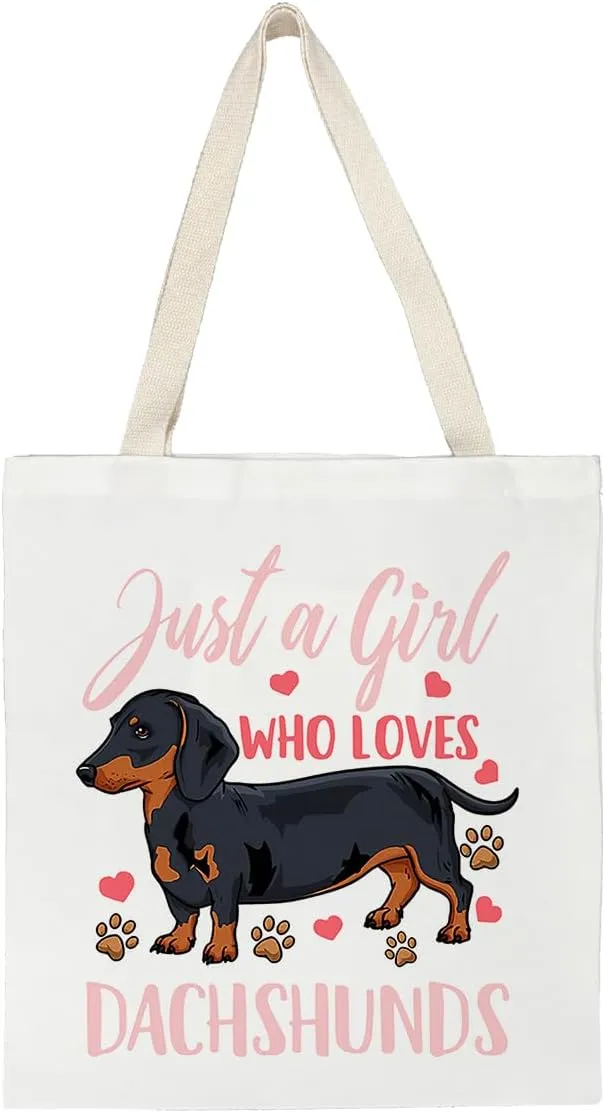 Kunlisa Cute Cow Canvas Tote Bag, Gifts for Girls & Women Lovers
