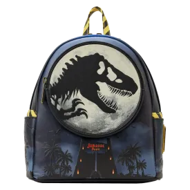 Loungefly Jurassic Park 30th Anniversary Dino Moon Glow Mini Backpack