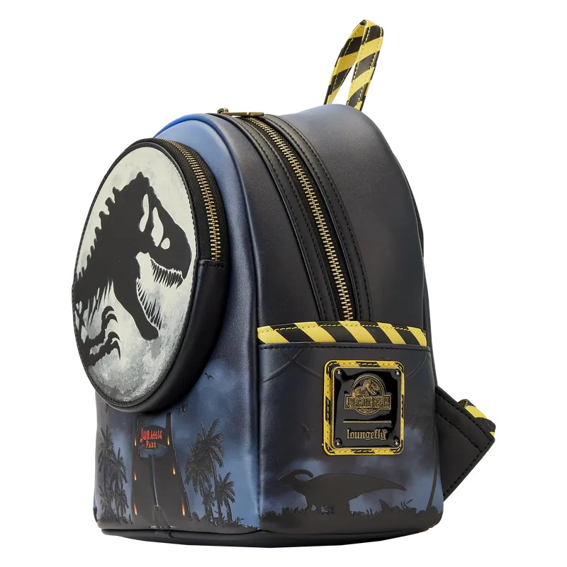 Loungefly Jurassic Park 30th Anniversary Dino Moon Glow Mini Backpack