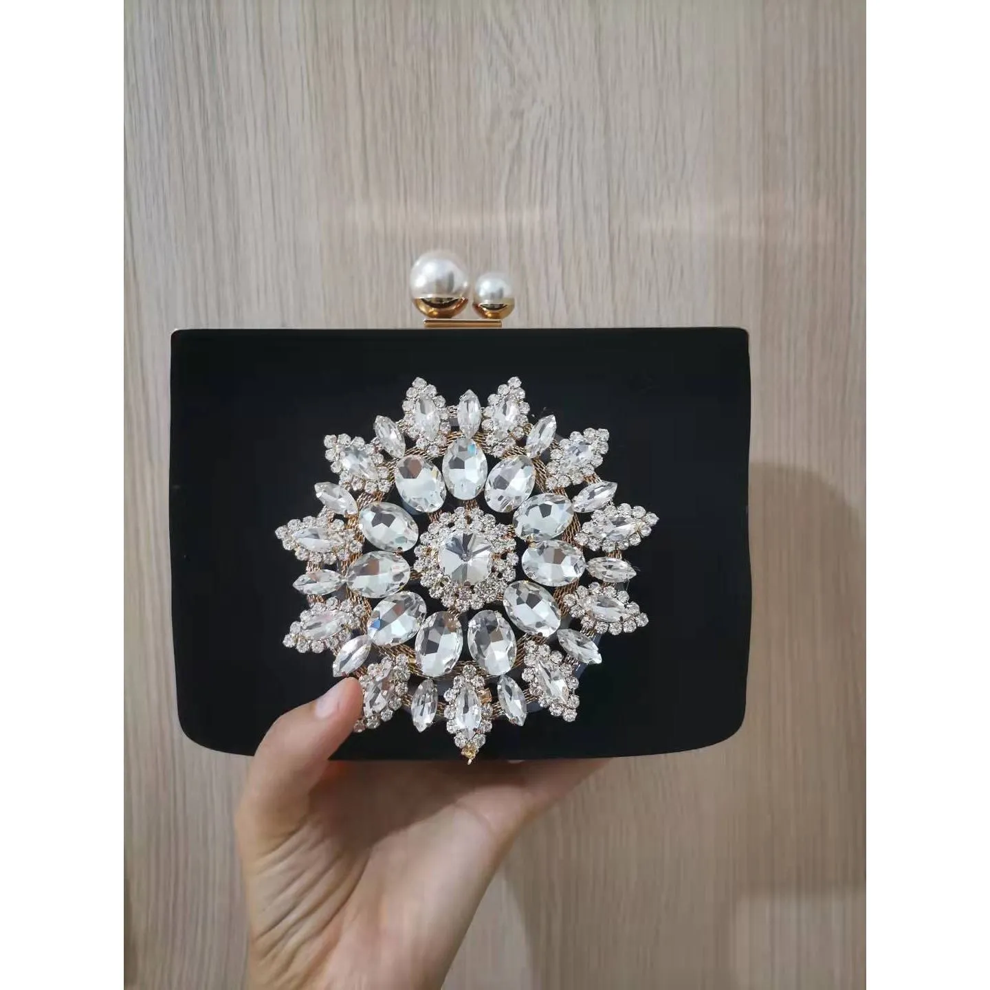 New Diamond Sun Flowers Evening Bags Luxury Clutch Bags