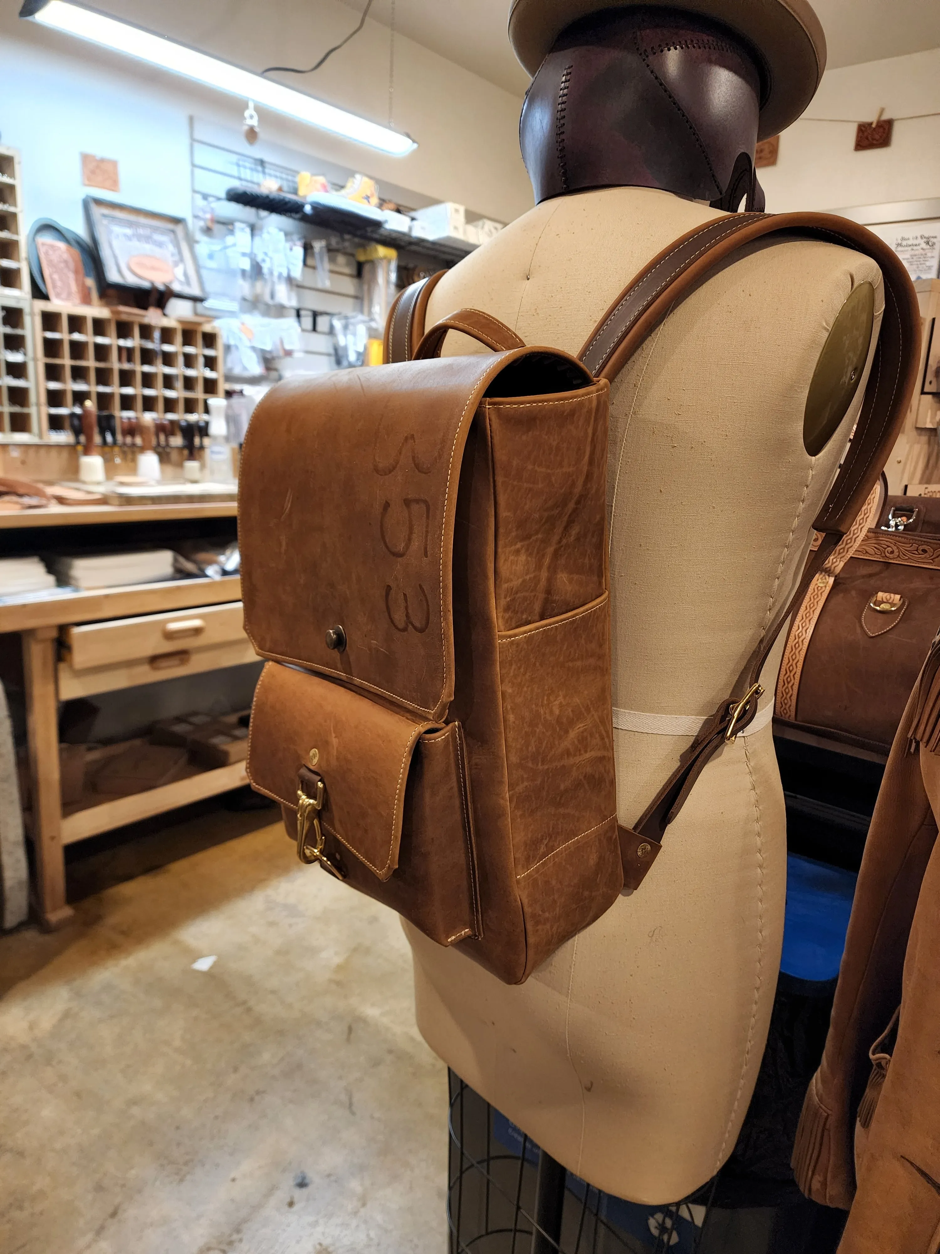 Paper pattern for the Lewis & Clark Backpack
