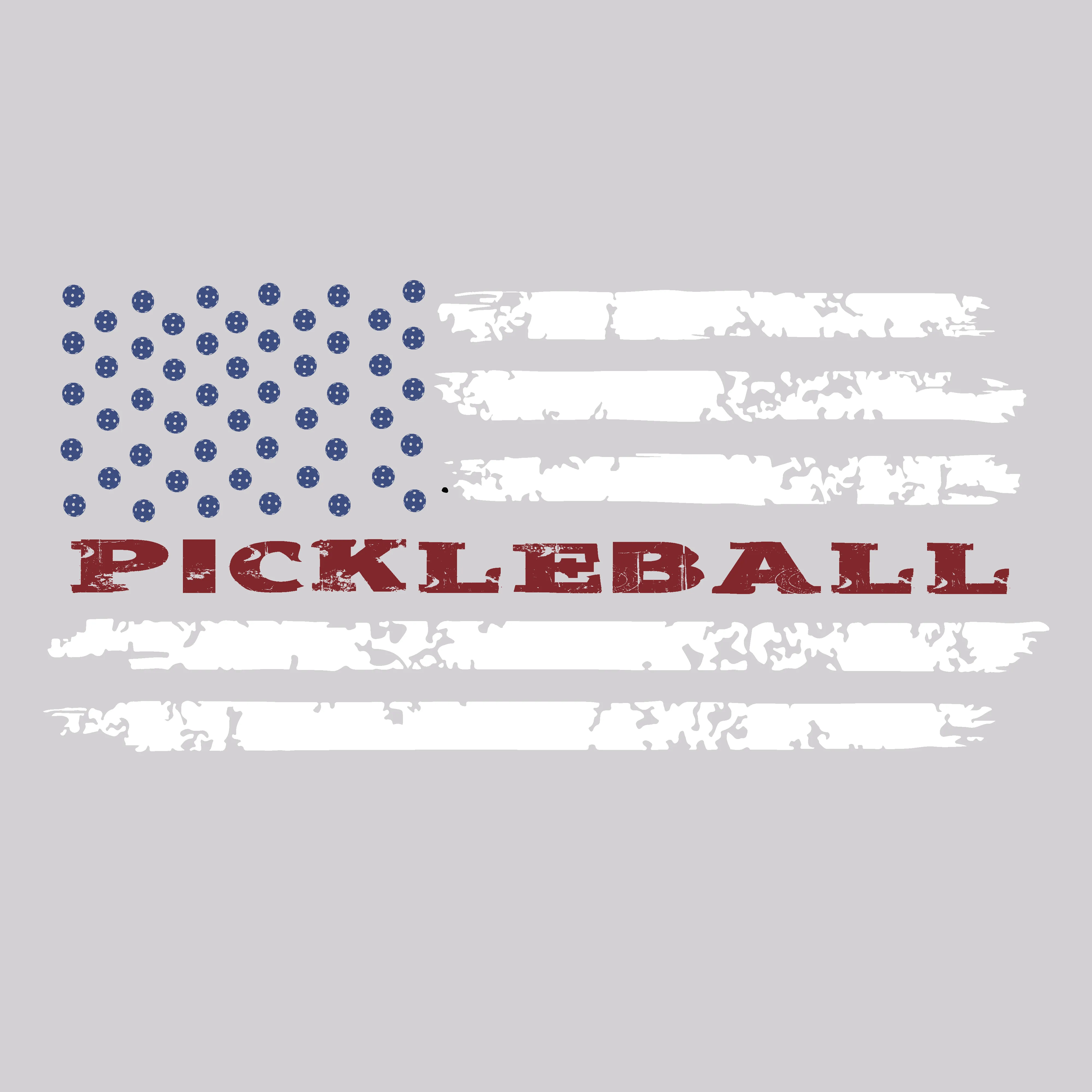 Pickleball Flag | Pickleball Sports Duffel | Medium Size Court Bag