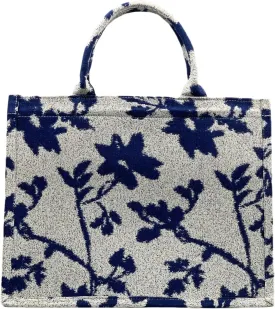 Retro Embroidery Jacquard Handbag Luxury Large Capacity Tote Bags Cotton Linen Bag for Women