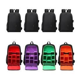Sidiou Group Multi-functional Camera Video Bag Waterproof DSLR Camera Bags Camera Backpack