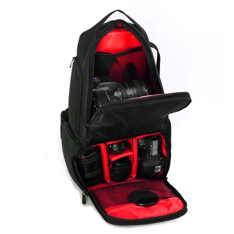 Sidiou Group Waterproof Multifunction Digital DSLR Camera Video Bag Sling Shoulder Camera Backpack
