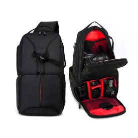Sidiou Group Waterproof Multifunction Digital DSLR Camera Video Bag Sling Shoulder Camera Backpack