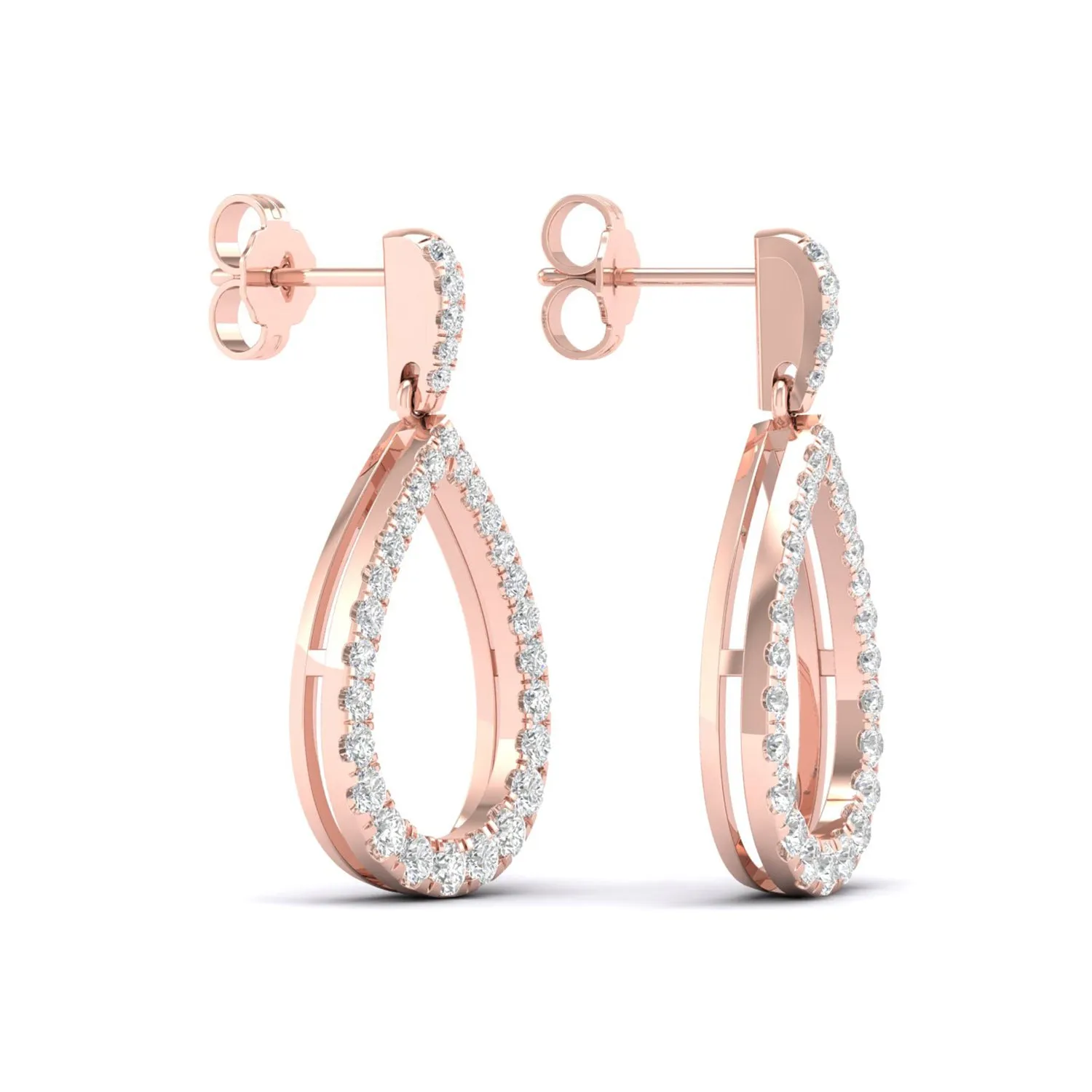 Silhouette Dewdrop Danglers