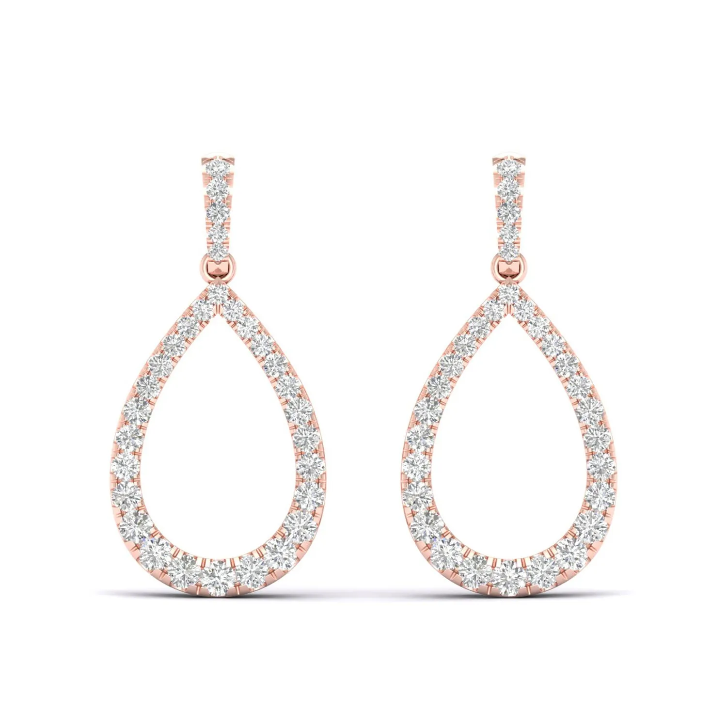 Silhouette Dewdrop Danglers