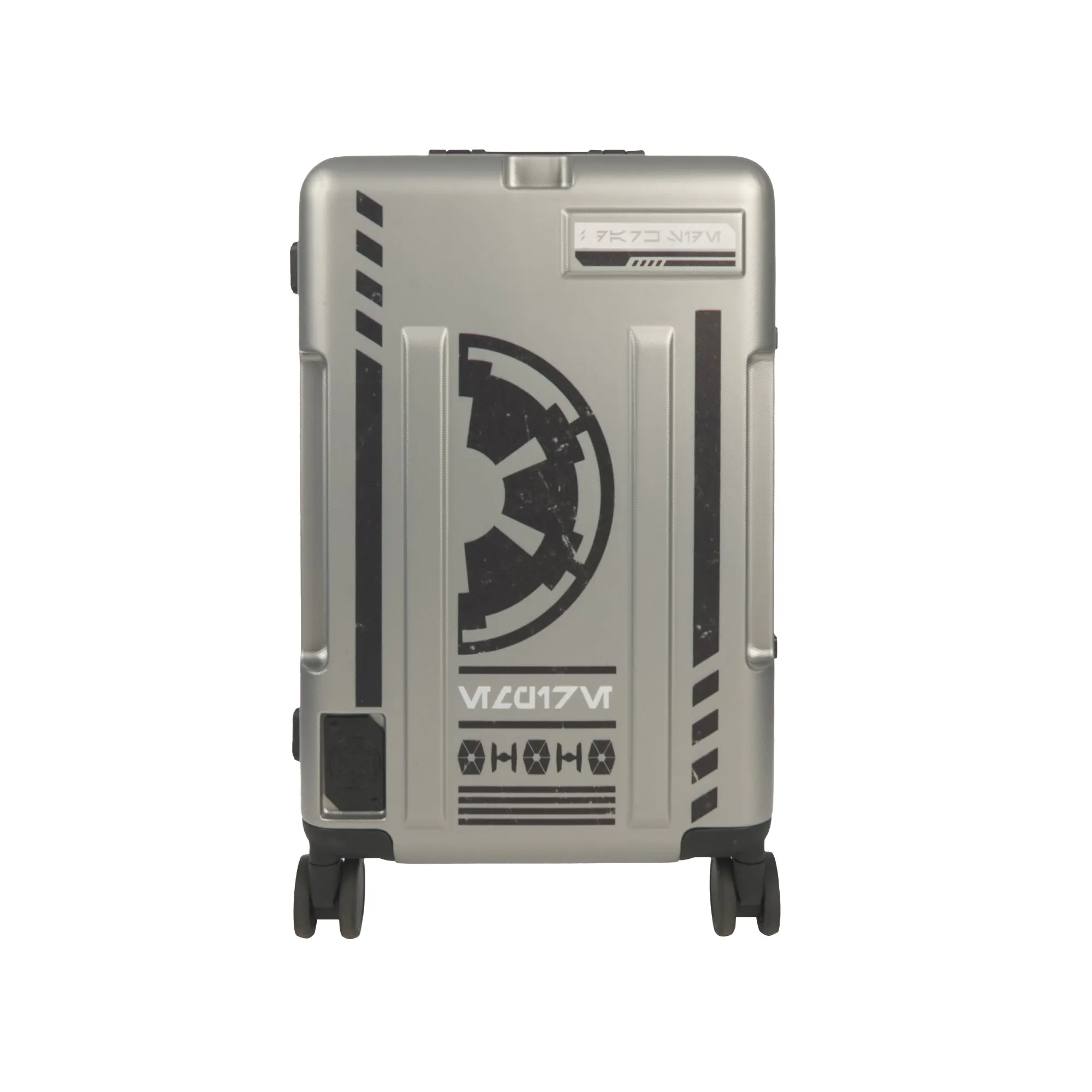 Silver Imperial Carry-On Suitcase