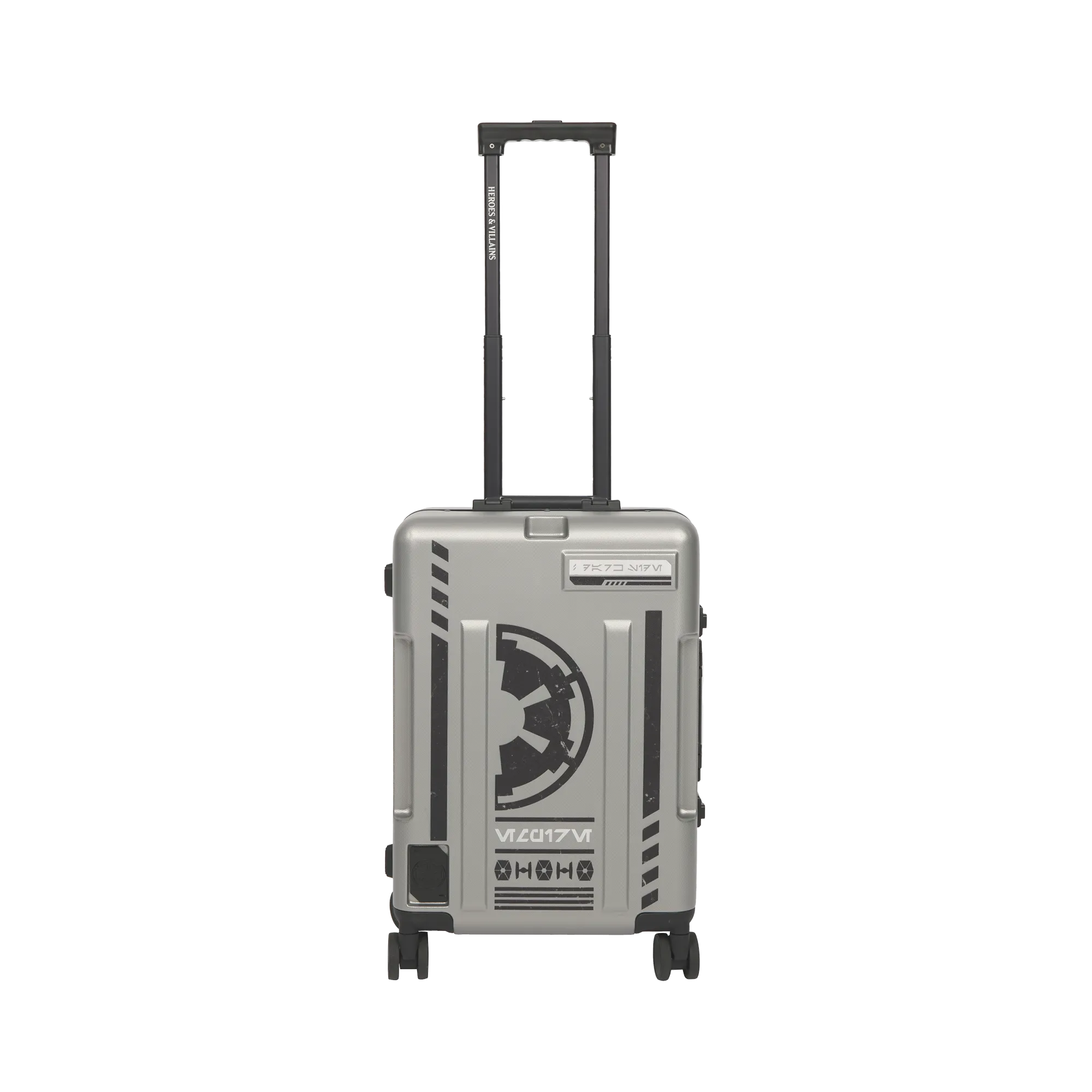 Silver Imperial Carry-On Suitcase