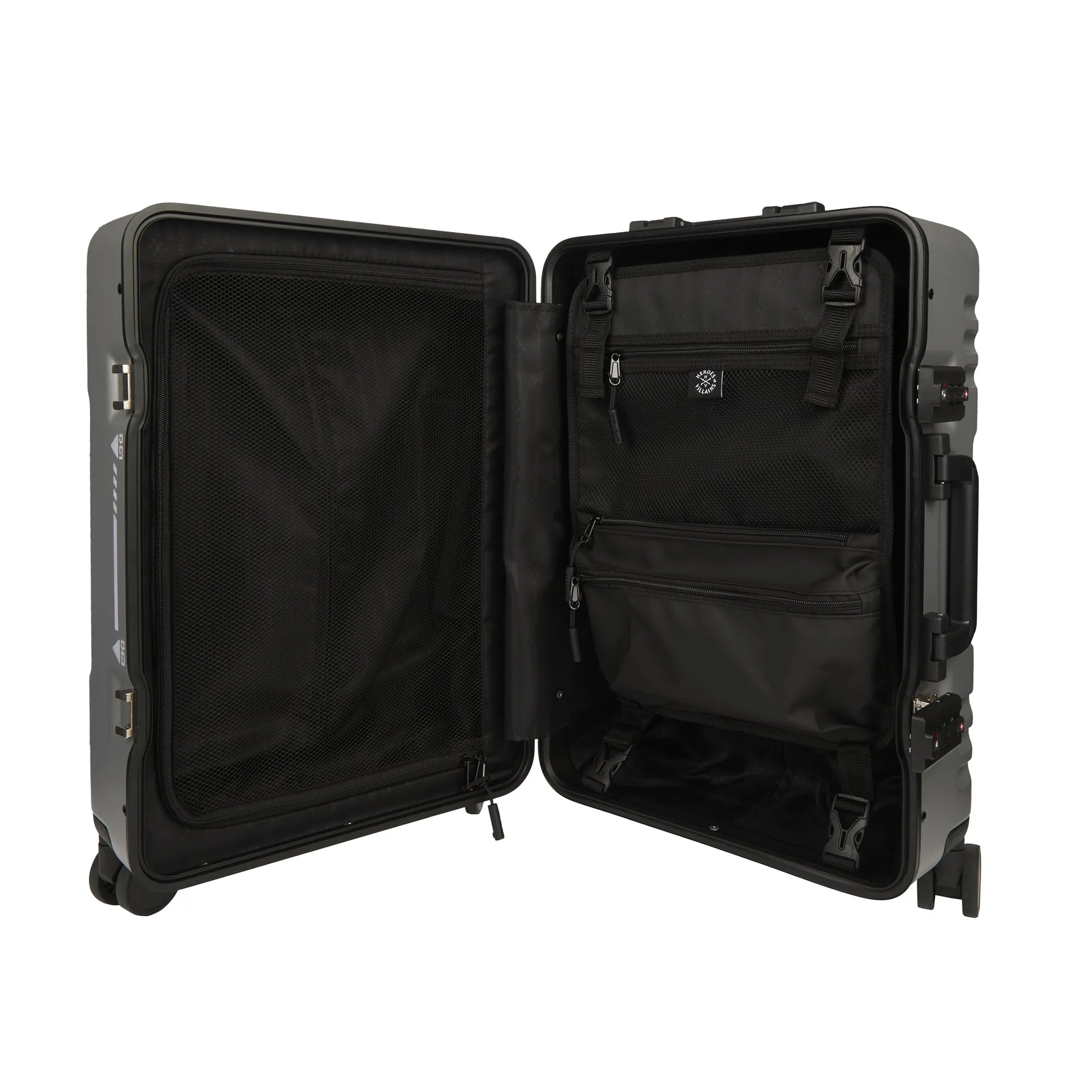 Silver Imperial Carry-On Suitcase