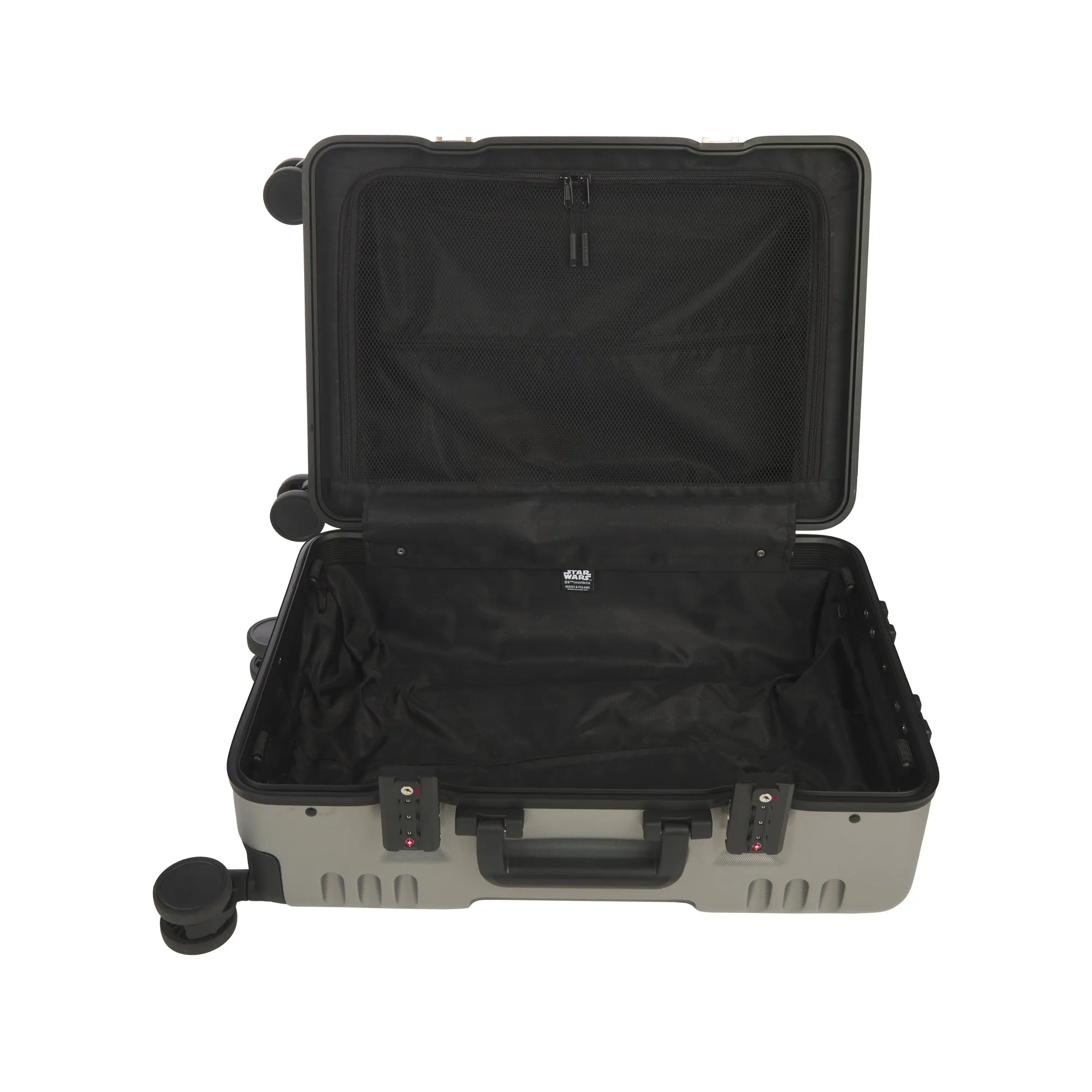 Silver Imperial Carry-On Suitcase