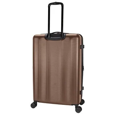 Skyline Hardside Large Checked Spinner Suitcase