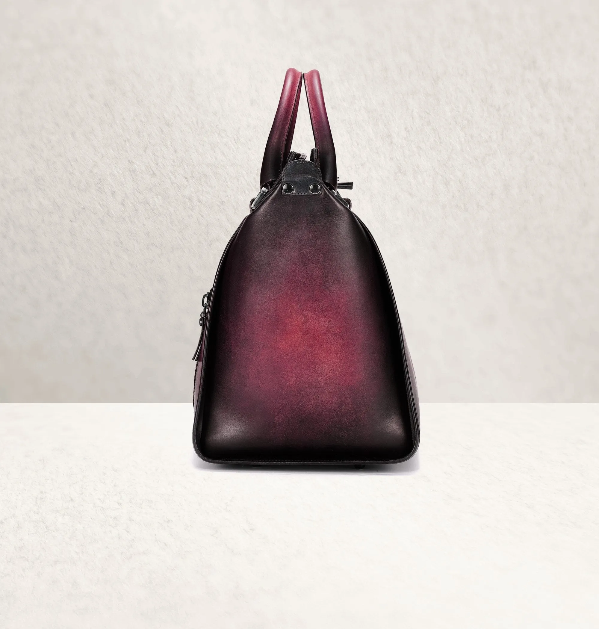 The Weekender Ombré Aubergine Travel Bag