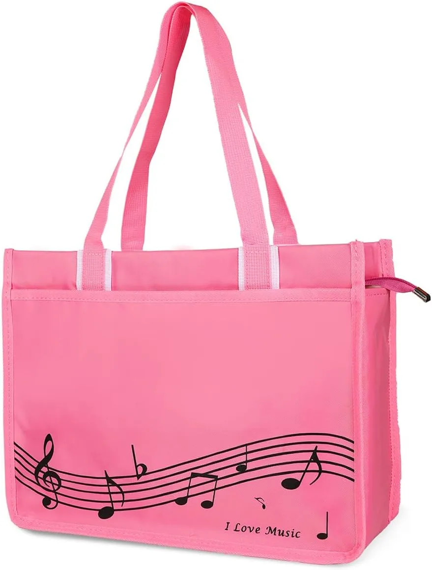 Tote Bag Piano Bag Musical Note Handbag Piano Key Tote Bag,Womens Reusable Shopping Bags