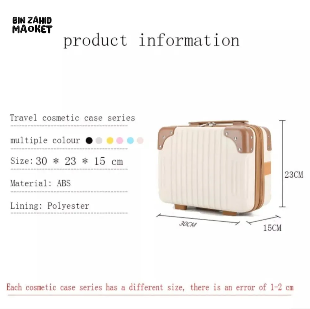 TRAVEL COSMETIC SUITCASE