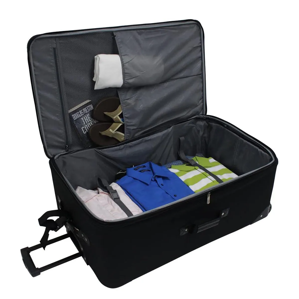 Travel Select Amsterdam Expandable Rolling Upright Luggage, 4-Piece Set