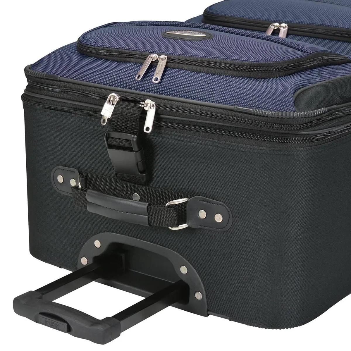 Travel Select Amsterdam Expandable Rolling Upright Luggage, 4-Piece Set