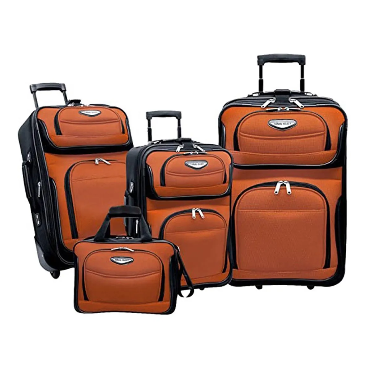 Travel Select Amsterdam Expandable Rolling Upright Luggage, 4-Piece Set