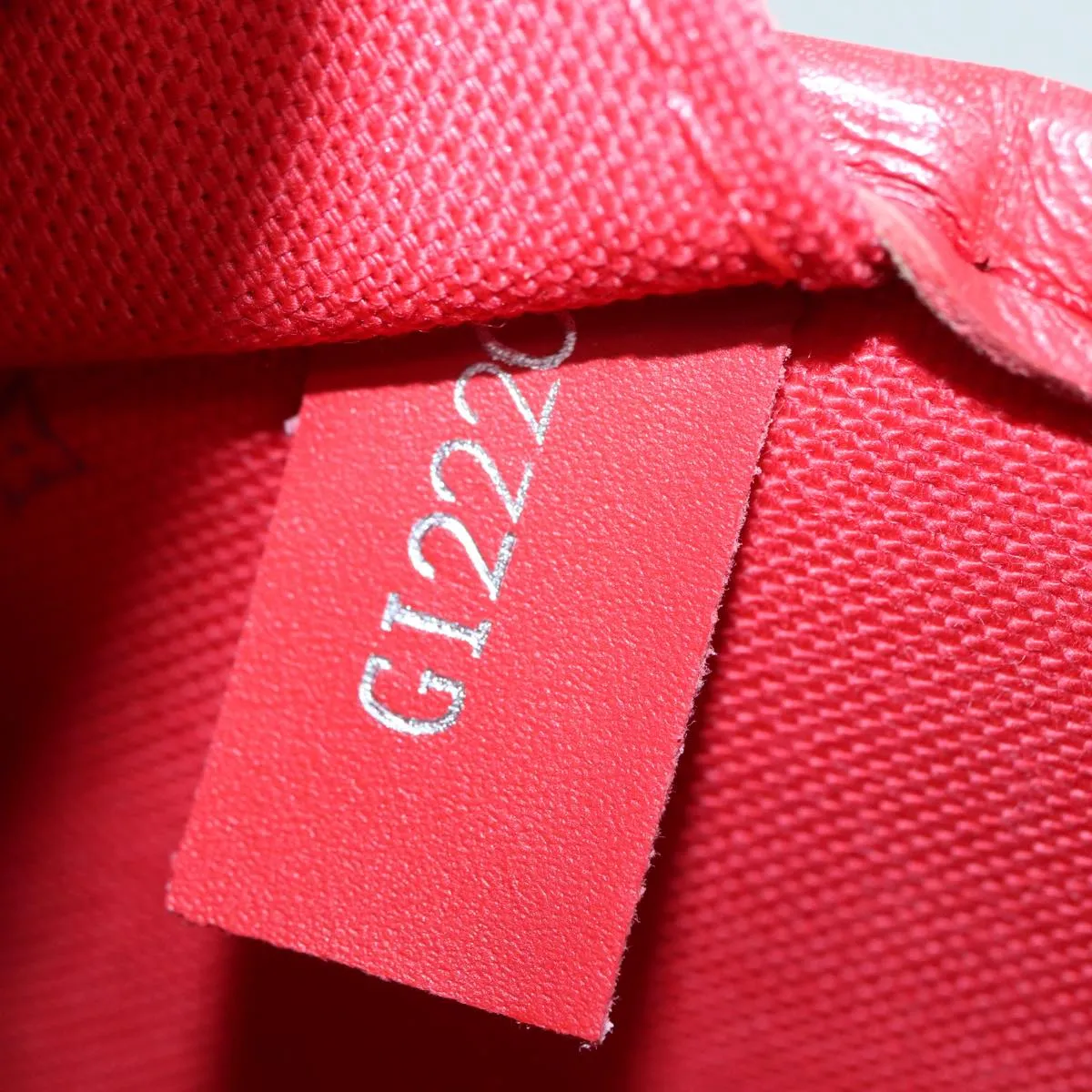 Trendy Inspired Louis Vuitton Monogram Escal Neverfull Mm Tote Bag Red M45127 Lv Auth 87610a